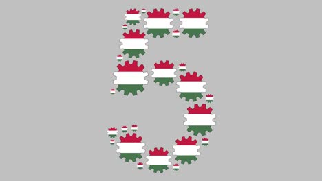 número cinco húngaro
