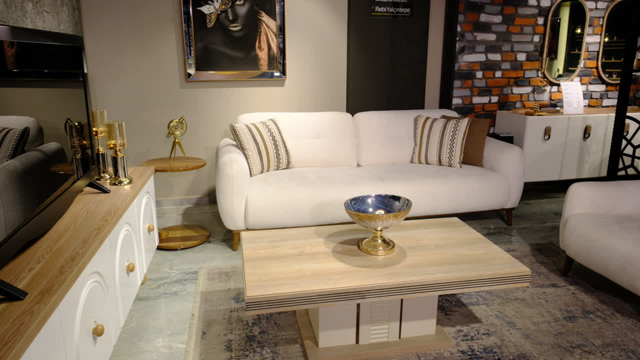 conjunto de sala de estar moderno: comodidad se encuentra con el estilo