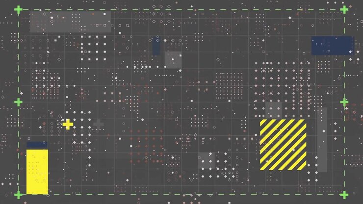 Animation of markers and data processing