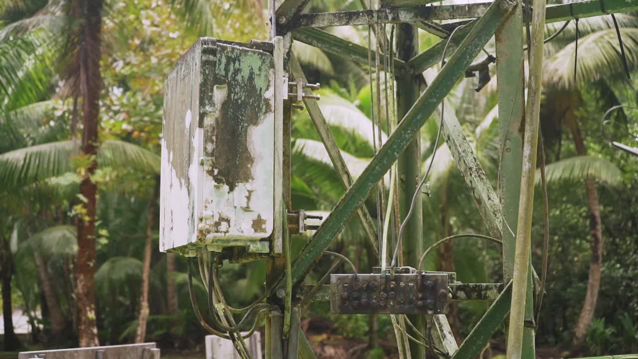 caja eléctrica del parque jurásico