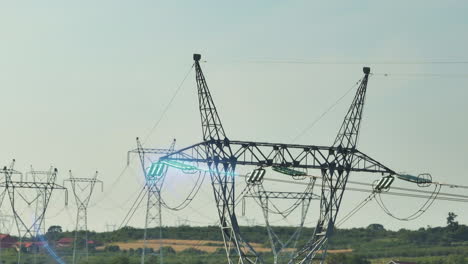 power transmission lines