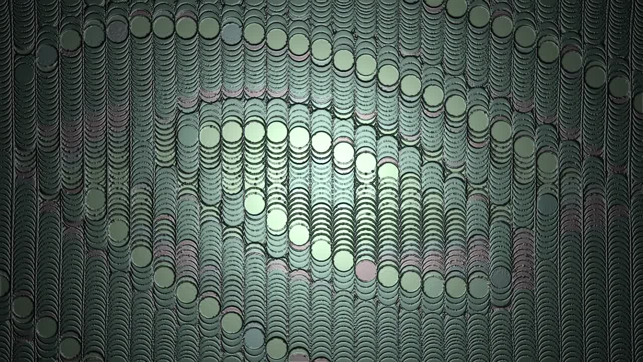 Abstract Background Wall Of Circles