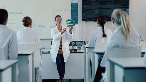 science, molecules and an asian woman professor