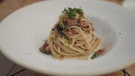delicious spaghetti dish
