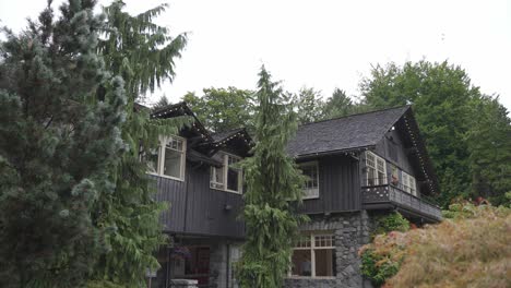 stanley park pavilion edificio famoso, stanley park vancouver columbia británica canadá