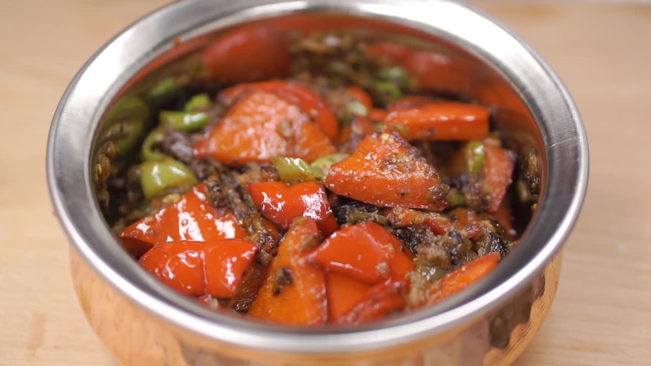 pimienta roja picante y salpicada