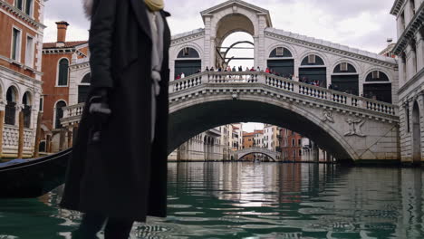 Rialto Bridge in Venice, Italy