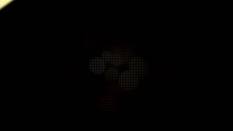 4k 3d video countdown effect elements. 10 to 0 count down animation with glowing glittering bokeh light inside the numbering text on black background for open events, new year eve, christmas, festive