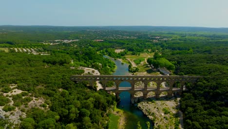 Aerial-view-of-Port-du-Gard