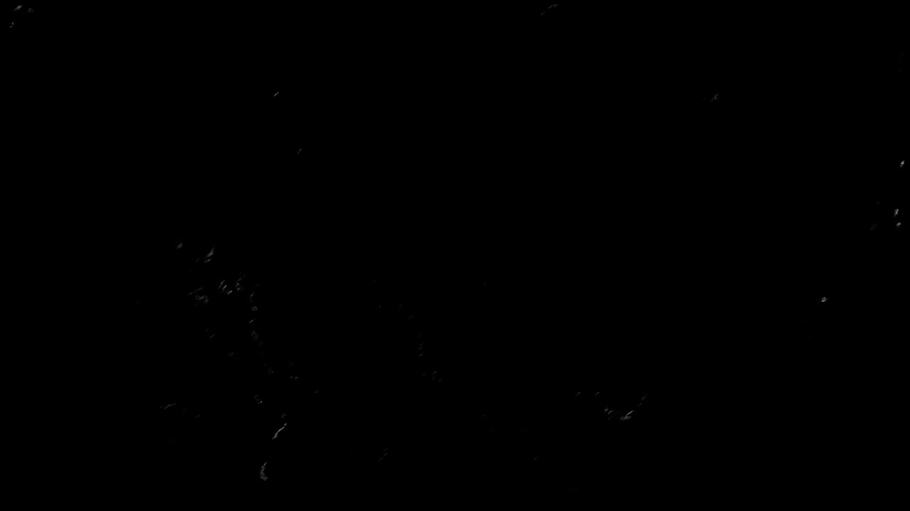 Flickering White Static Noise and Horizontal Lines on Black Background