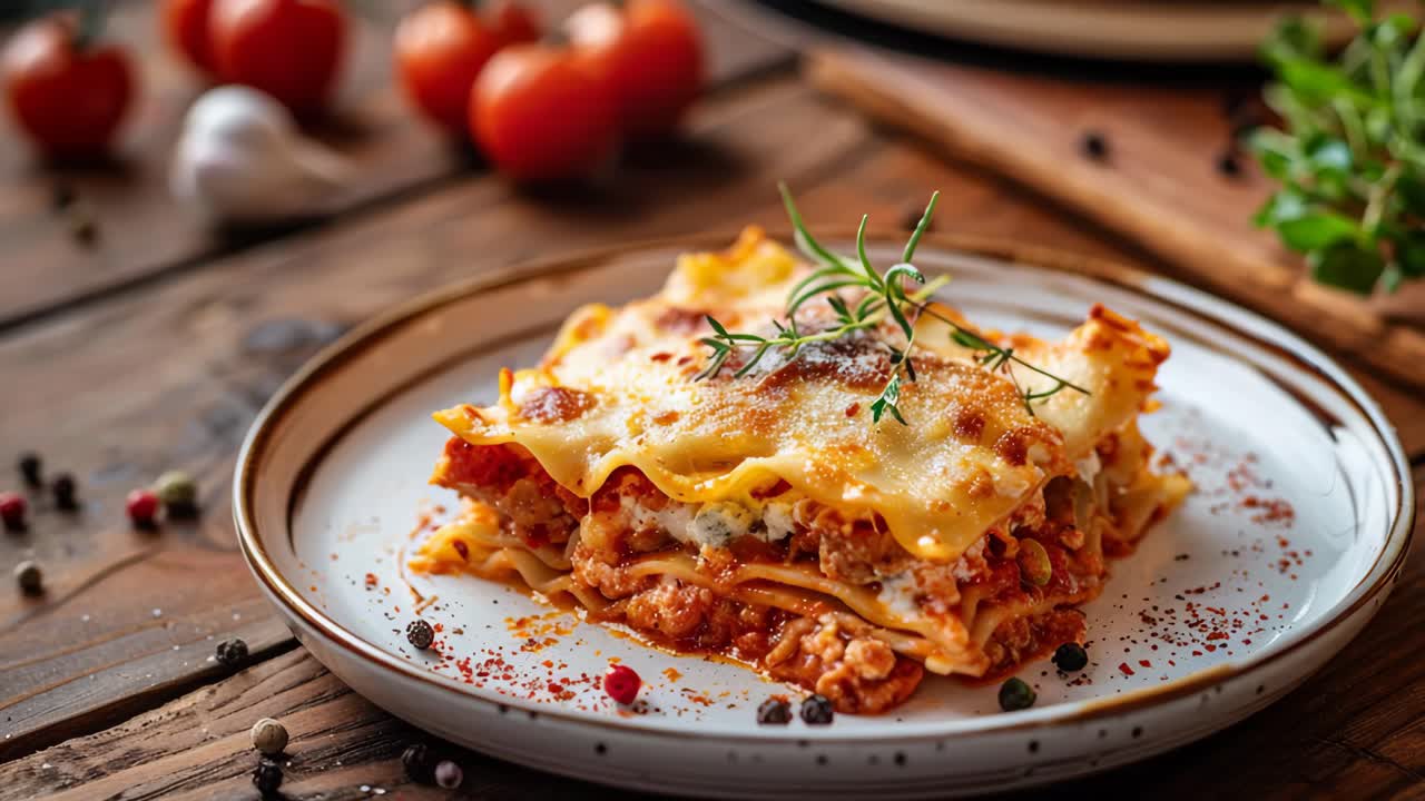 Delicious Homemade Lasagna