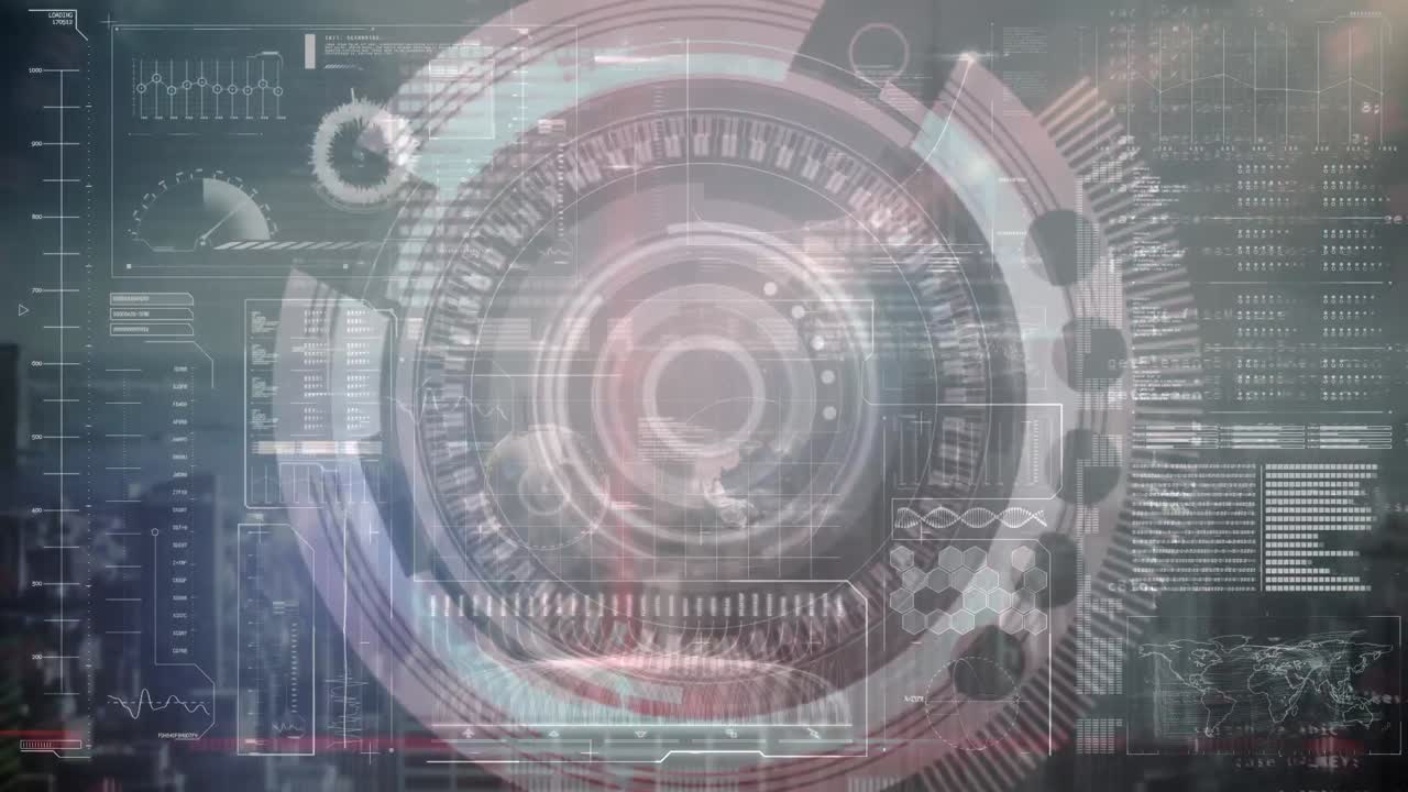 화면에서 데이터 처리의 애니메이션