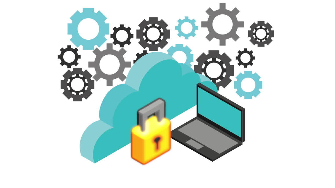 Secure Cloud Computing with Laptop and Lock