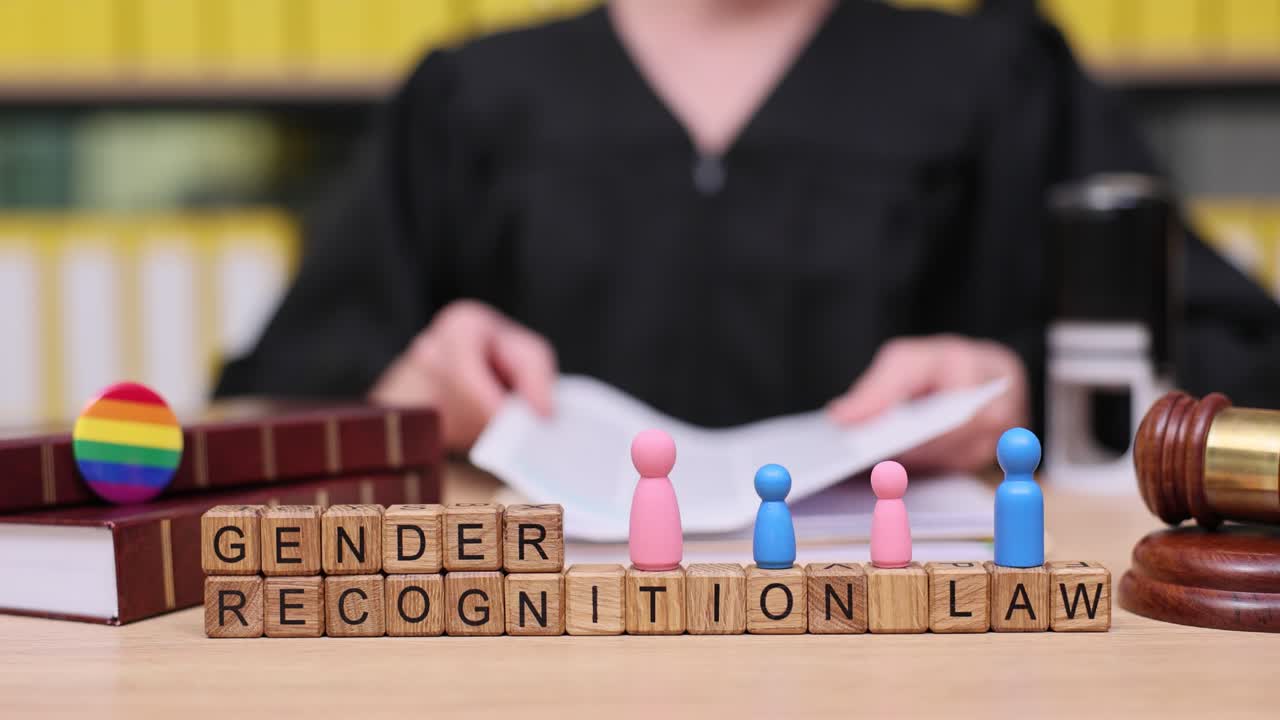 Gender Recognition Law Concept