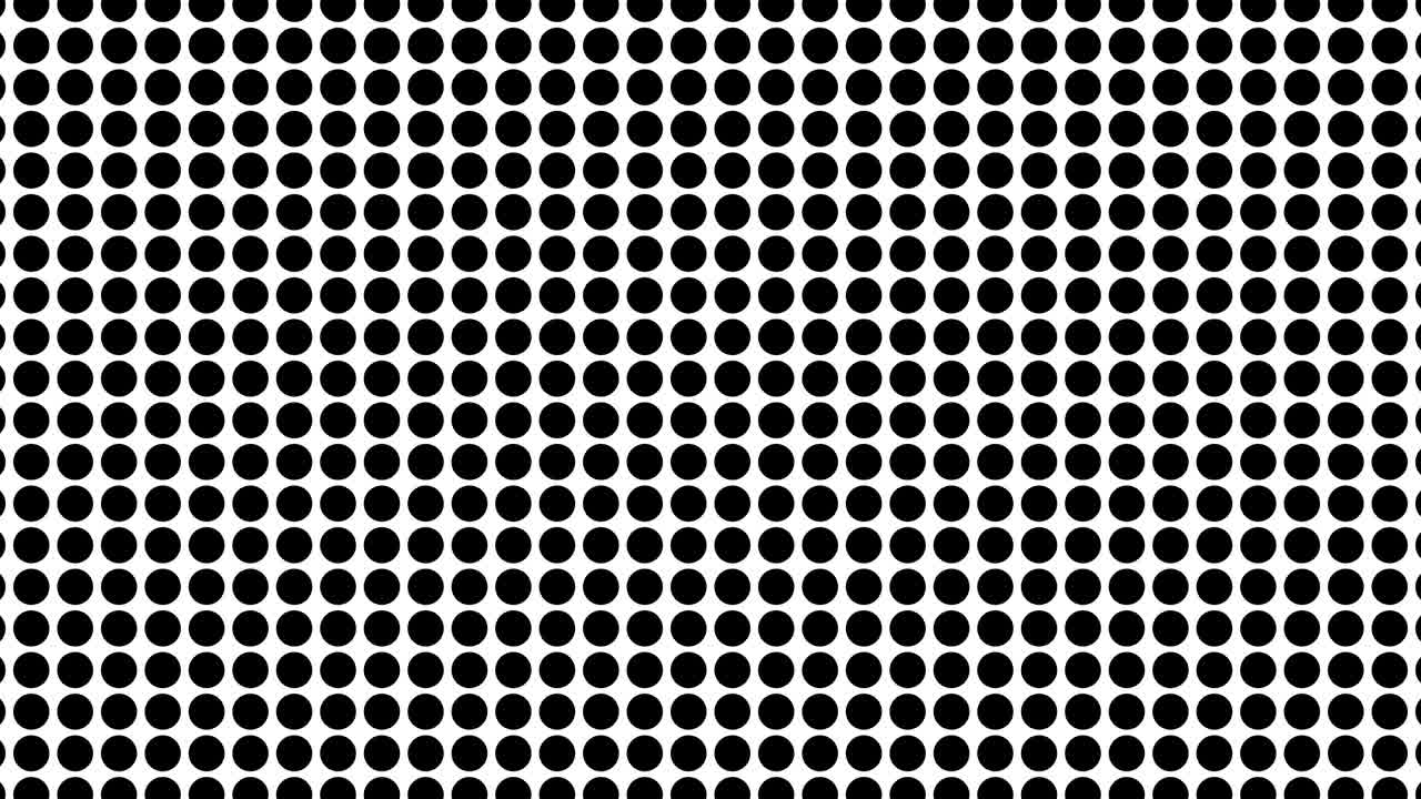 medio tono de muchos puntos, fondo abstracto generado por computadora, renderización 3d