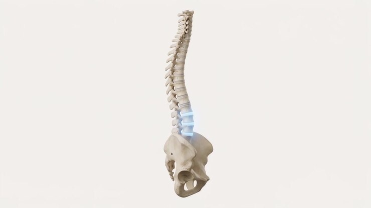 3D Medical Animation of Human Spine and Pelvis Rotation
