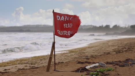 dangerous surf along surfers paradise coastline waves rip currents