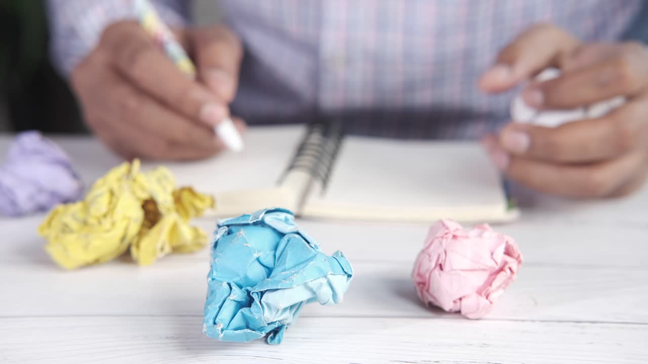 Person Brainstorming Ideas