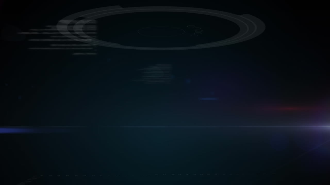 어두운 초록색 배경에서 dna 줄이 회전 및 데이터 처리의 애니메이션