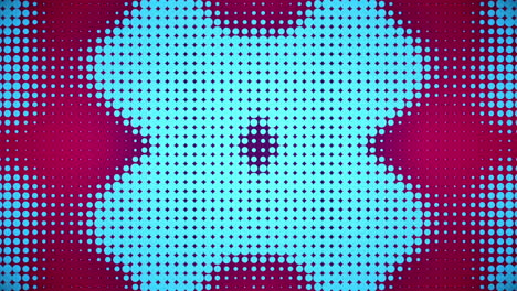 video of pink and blue dots