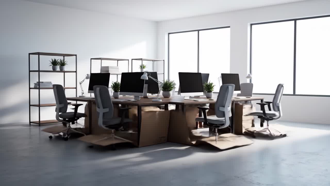 Modern Office Workspace