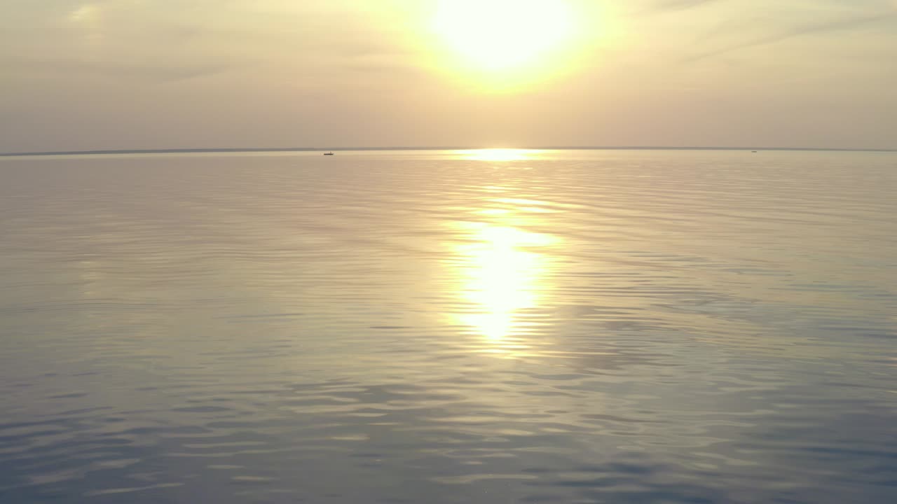 젊은 만적 인 부부는 손을 잡고 원으로 회전합니다.