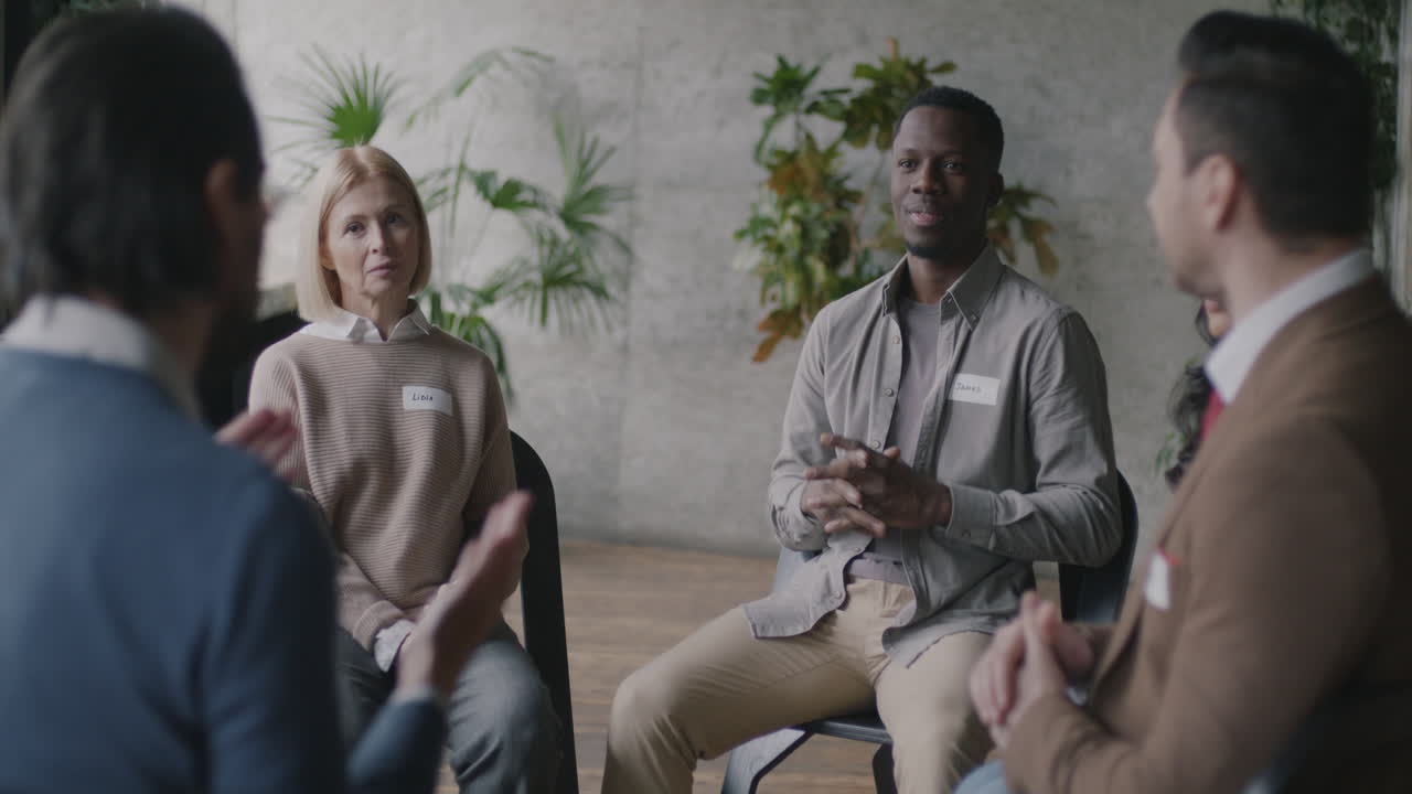 reunión del grupo de apoyo