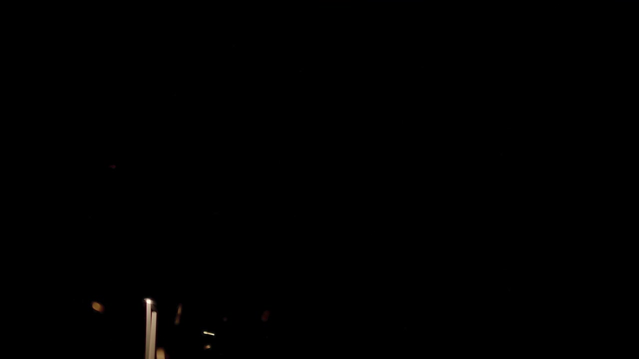 Fiamme isolate su uno sfondo nero