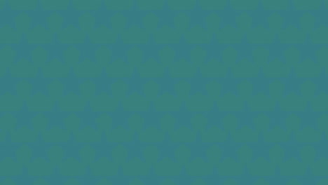 animación de filas de estrellas azules de la bandera de los estados unidos de américa sobre un fondo azul