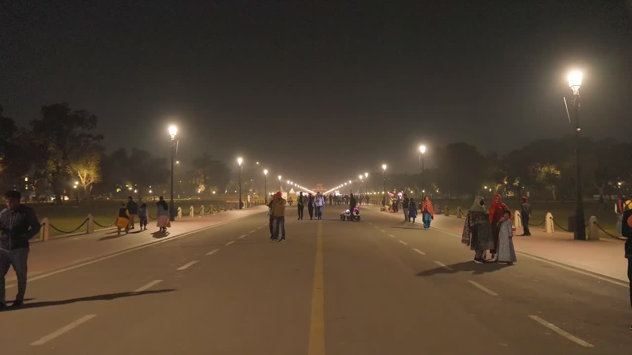 delhi por la noche