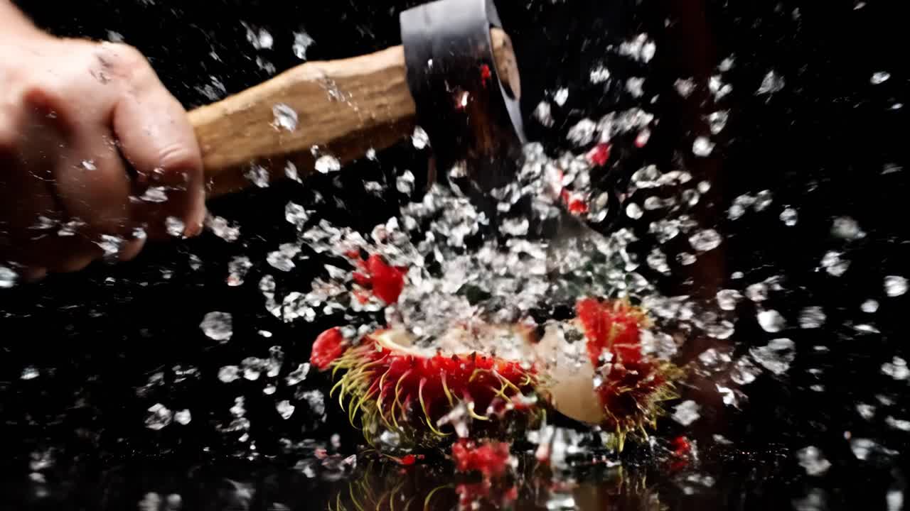 Rambutan gets destroyed by Axe