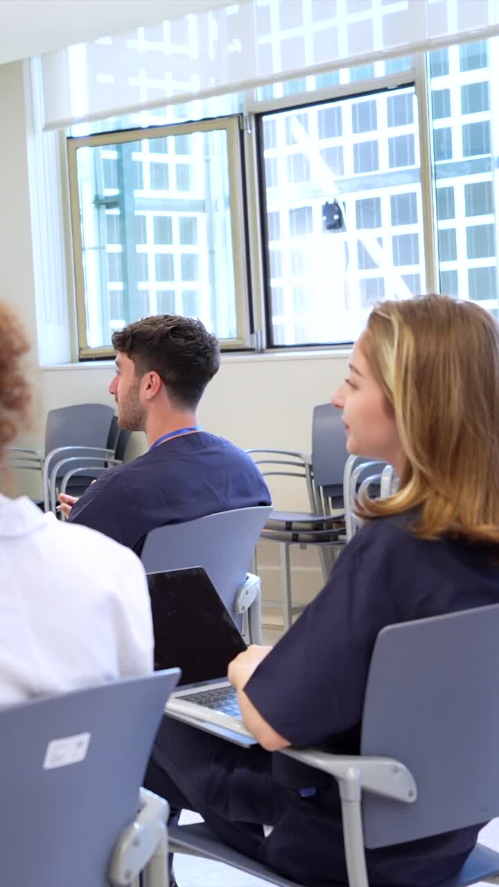 Medical Students in a Classroom