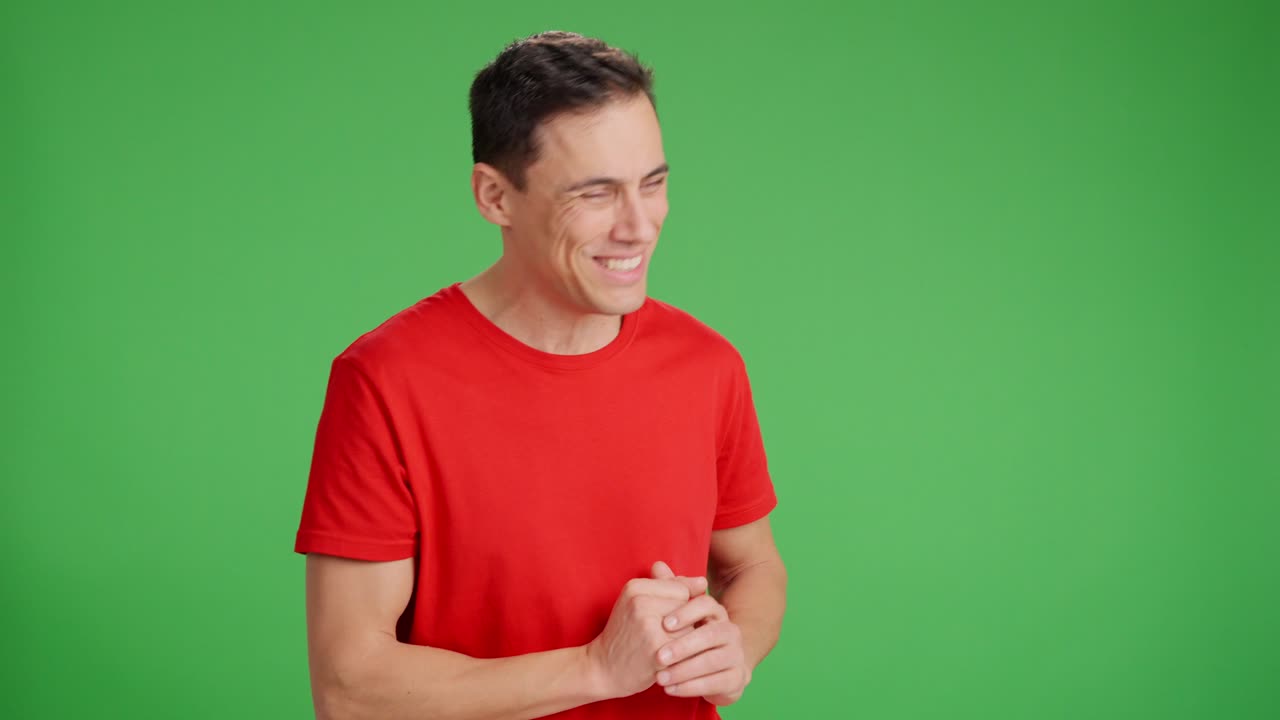 Unscrupulous man deceiving someone. Charlatan, liar, blowing smoke