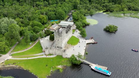 ross castle cinematic zoom in 4k