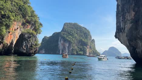 paraíso tropical vista de vacaciones aguas relajantes al sur de tailandia paisaje de cangrejo
