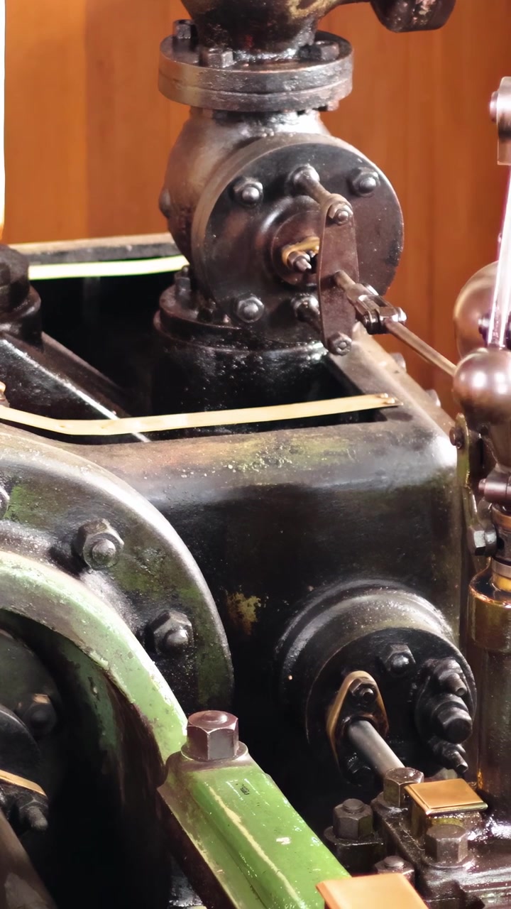 Mechanický ventil v provozu v Sovereign Hill
