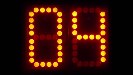 10 seconds led countdown