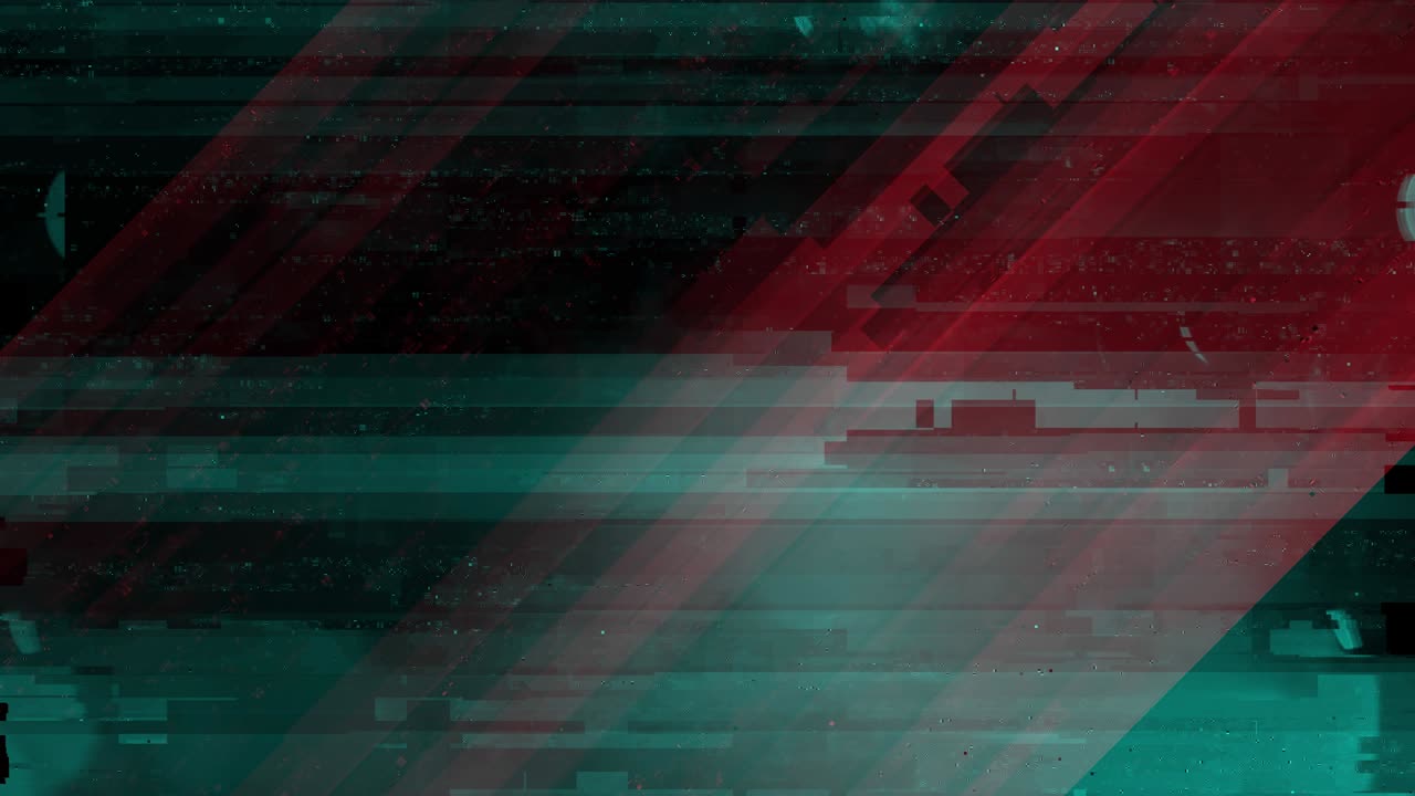 glitch de píxeles de televisión abstract