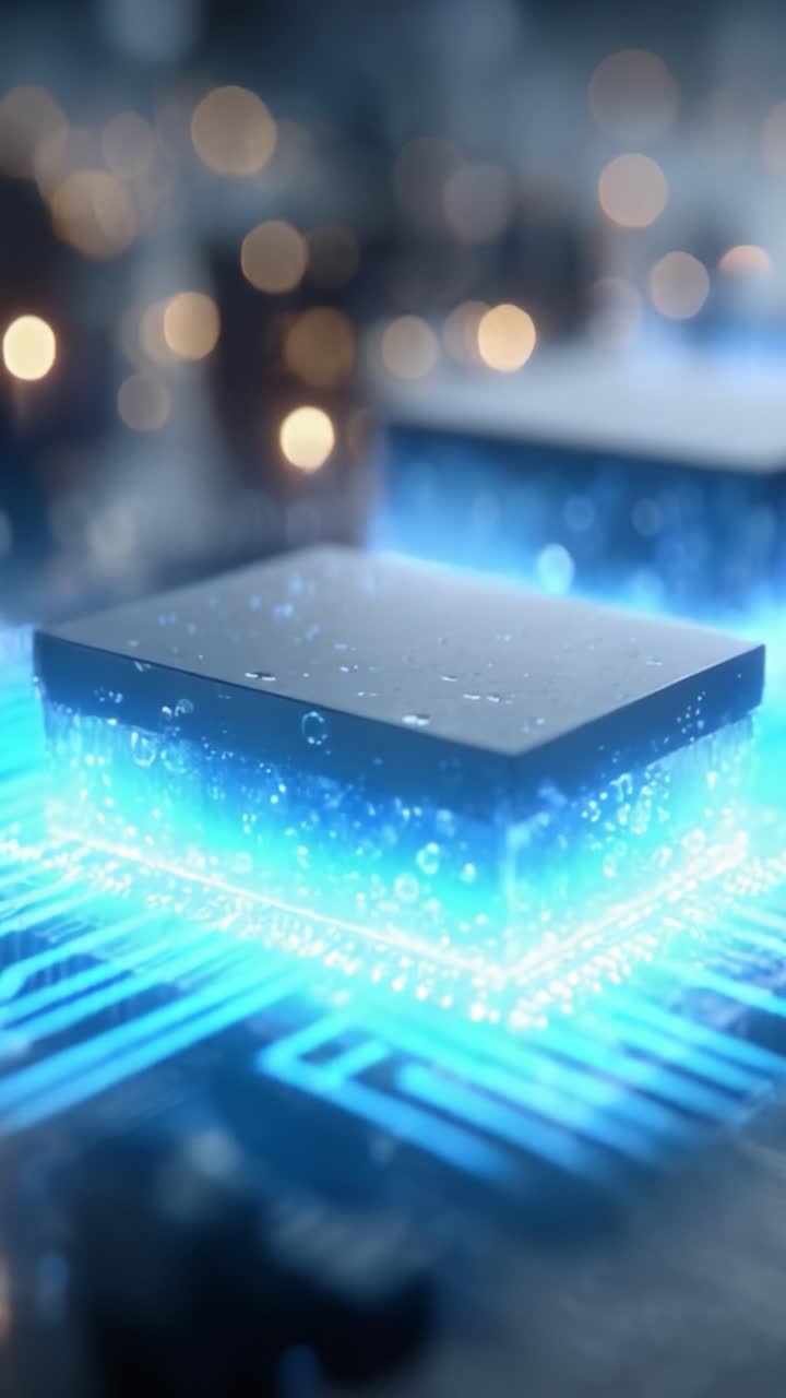 Uno sguardo stupefacente al futuro dell'informatica: la tecnologia a raffreddamento a liquido rivoluziona l'efficienza e le prestazioni dei microchip