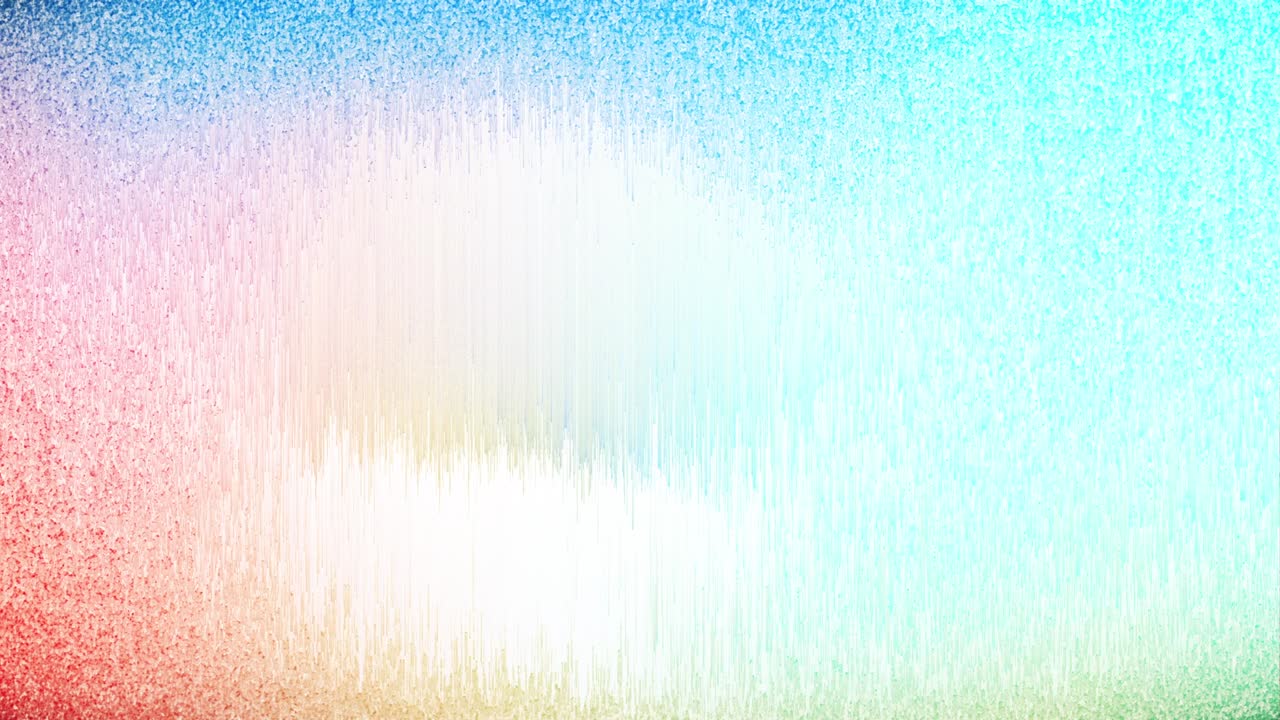 다이내한 색의 픽셀 정렬 애니메이션, 추상적인 애니메이션 벽화