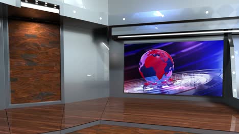 3d virtual tv studio news