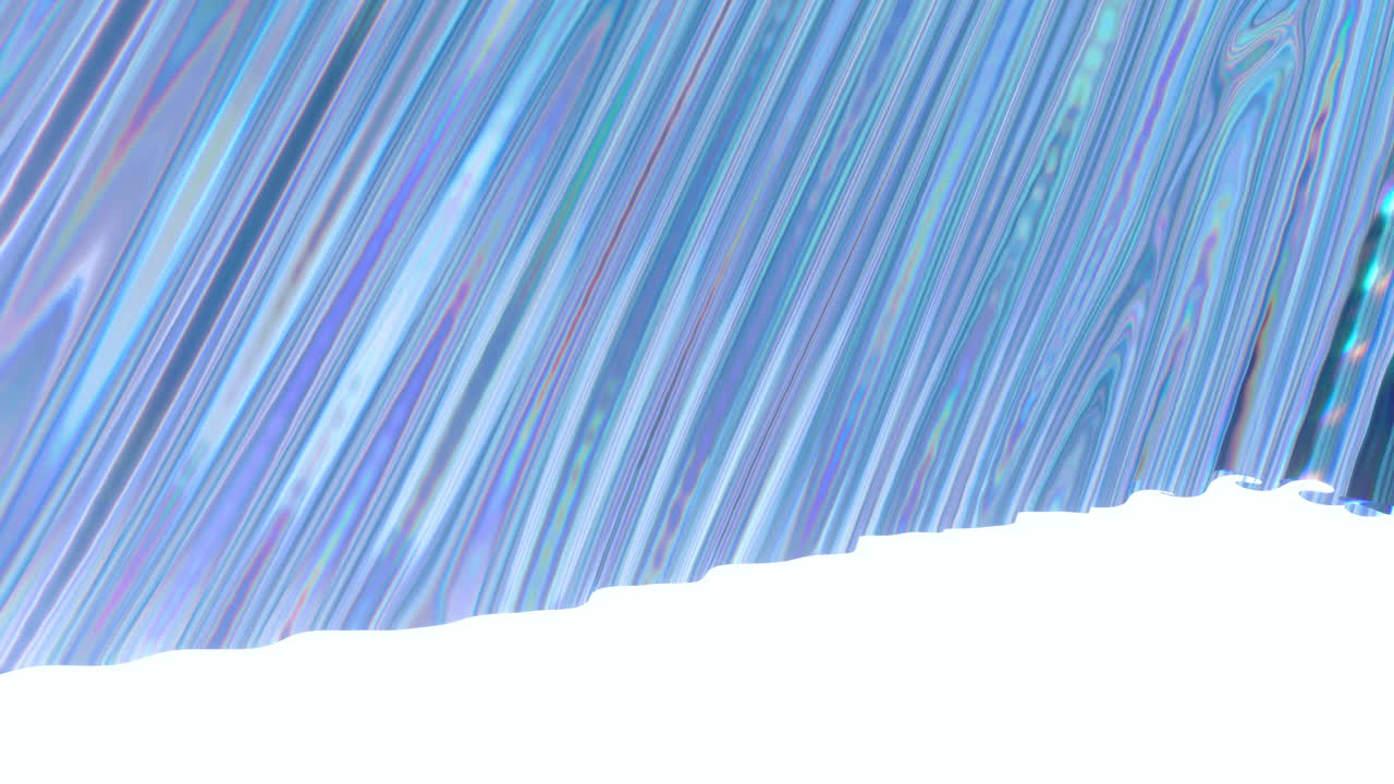 그라디언트 웨이브 천, 액체 색상 배경, 3d 렌더링