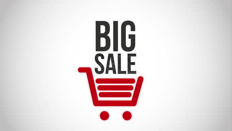 big sale shopping cart image