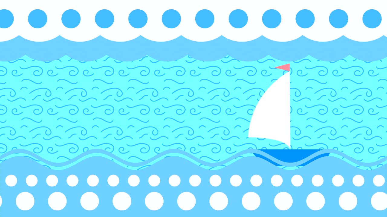 파도가 있는 바다 풍경