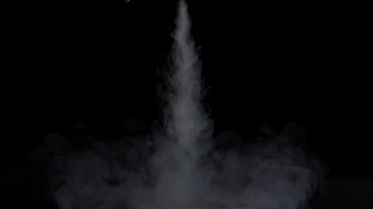 Realistic Spraying From Top To Down Moving Fastly, Slow Motion