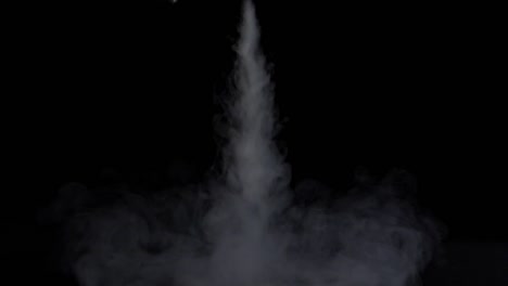 realistic spraying from top to down moving fastly, slow motion
