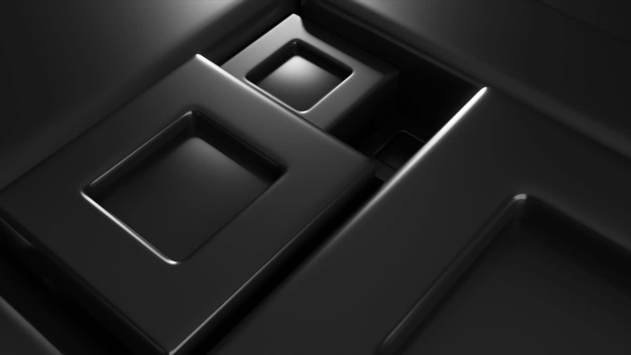 abstrakcyjne czarne kształty geometryczne