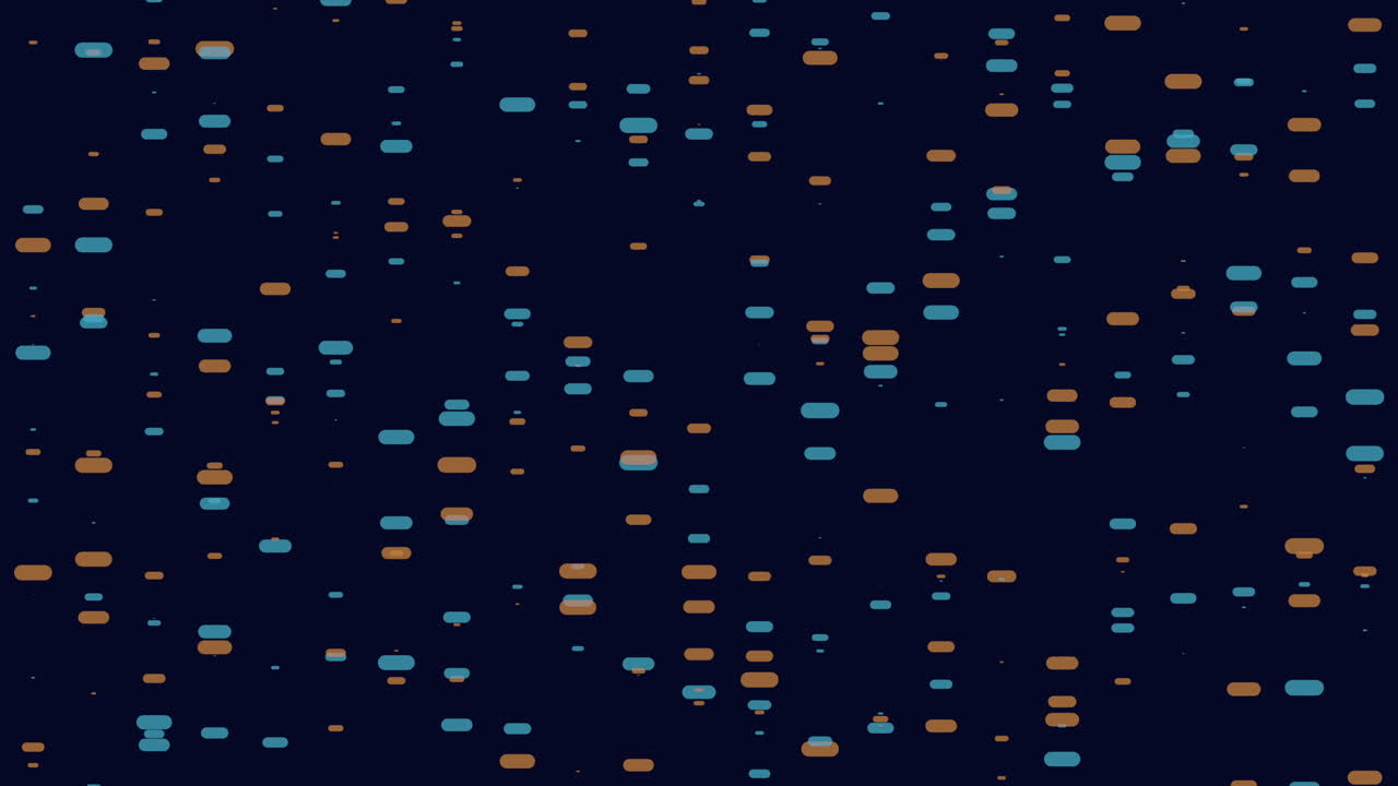 Motion colorful dots pattern with neon color