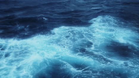 dramatic ocean waves
