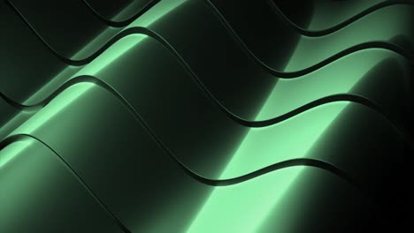 abstract green wave background